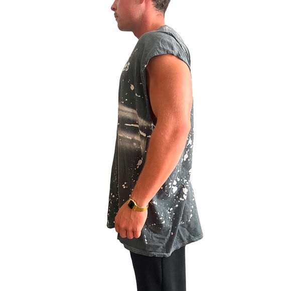 The Rolling Stones Band Cut Off Shirt - Picture 2 of 4